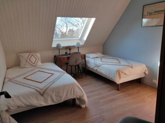 Chambres D'Hotes Et Gite D'Etape Avel Glaz Морле Екстериор снимка